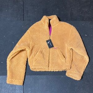 Nike oversized fit fleece jacket.